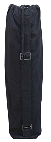 Image of Ryan Cotton Matbag with Drawstring Adjuster with embroidery - (28 inch length x 5.5 inch dia) Assorted Color