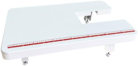 StitchTech Sewing Machines Extension Table Compatible with Singer Brand 44S, 4411, 4423, 4432, 4452, 5511, 5523, 5532, 6335 Heavy Duty Sewing Machines- White