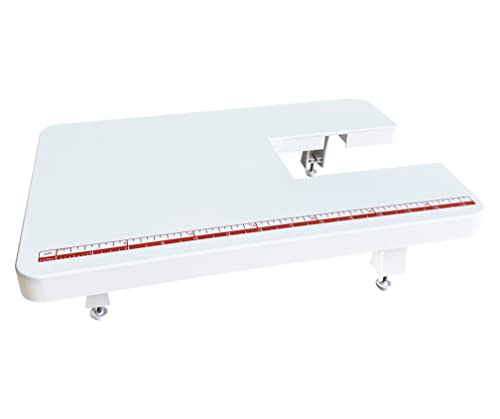 Stitchtech Sewing Machines Extension Table Compatible With Singer Brand 44S, 4411, 4423, 4432, 4452, 5511, 5523, 5532, 6335 Heavy Duty Sewing Machines- White #TOP23