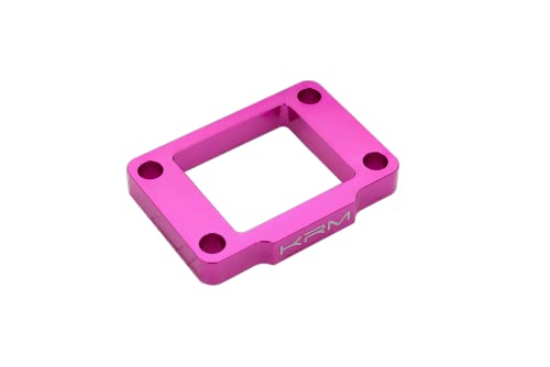 Cale d'admission KRM AM6 résout les prises d'air sur clapet de mécaboite, alu CNC 10mm rose
