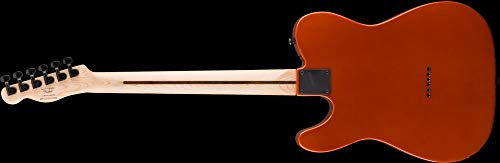 Suier by Fender Affinity Telecaster HH FSR Guitare électrique avec tête assortie Orange métallisé - Les Beatles, Paul McCartney, John Lennon, RIngo Starr, George Harrison Suier by Fender Affinity Telecaster HH FSR Guitare électrique avec tête assortie Orange métallisé – Image 3