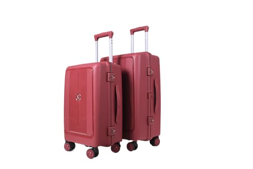 Image of Tokyo Premium Trolley Luggage, Wine Red, Large