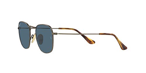 Image of Ray-Ban mens Rb8157 Frank Titanium Square Sunglasses