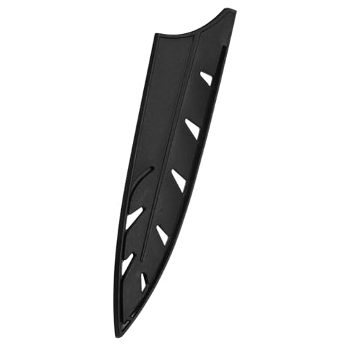 sourcing map Knife Cover Sleeves Blade Edge Guards for 8 Chef Knife Protector Covers Universal Blade Sheath for Kitchen, Black
