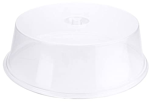Contacto Hohe Tortenhaube, Ø 42 cm, Innen H11 cm, klares Kunststoff, für Mikrowelle/Gefriertruhe geeignet, -40°C bis +95°C, mit Griffmulde