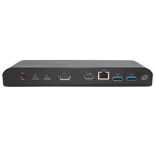 Estación de acoplamiento USB-C Simpletek reacondicionada con fuente de alimentación para Asus y ZenBook