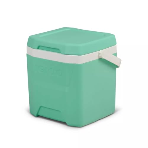 Image of Igloos Cooler Hard-Sided Ice Chest, Insulated Portable Cooler, Heavy-Duty, Leak-Resistant Lid, Lightweight Ergonomic Handle