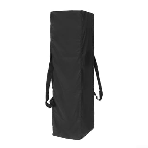 Gdfnmogo Bolsa de almacenamiento para tienda de campaña, de poliéster, con asas, para camping, picnic y viajes al aire libre, color negro, 140 x 34 x 54 cm