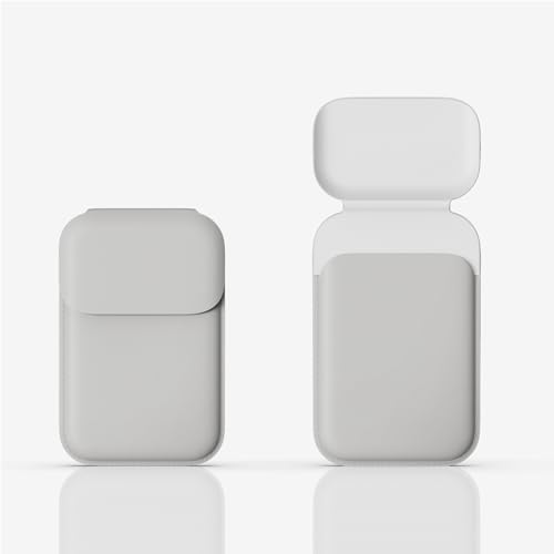 dot. Wallet - Minimal Card Holder, Magentic Closing, Fits Two Cards, Slim and Secure Design, Vegan Leather (White)3