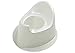 Rotho Babydesign TOP Kindertopf, Mit standfestem Fuß, Ab 18 Monate, TOP, Perlweiß Creme, 200030100