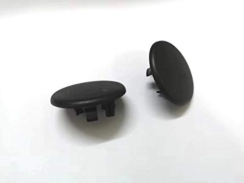 PAKCEEINC 2PCS Black Color Replacement Armrest Cap Cover for Chevy Tahoe Suburban GMC Yukon 2007-2017