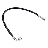 Eawfgtuw Tuyau d'alimentation en carburant pour Mini R55 R56 R57 R58 R59 avec moteurs N14 N18, OEM 13537605189, pièce de rechange ABS noir