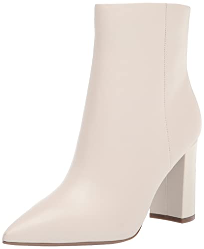 Marc Fisher Womens Glorena Bootie Ivory Leather 8