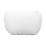 Tesla-Kopfstützenkissen, Weiches, Bequemes Tesla-Nackenkissen-Stützkissen, Auto-Nackenstütze für Tesla Model 3 Model Y-Zubehör, Ergonomisches Design (WHITE)