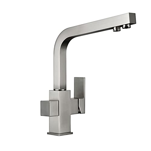 Robinet de lavabo en laiton pour stopper le calcaire et l'eau impure