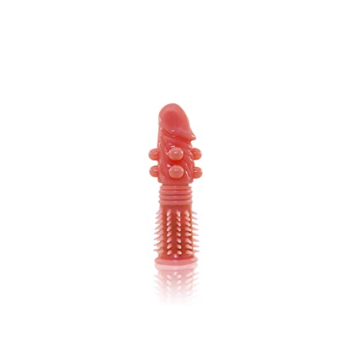Capa Peniana com estimulador de clitoris 13x3,5cm em latex