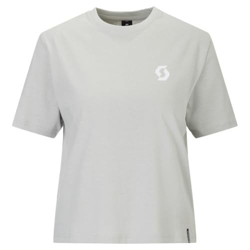T-shirt de loisirs Scott Graphic pour femme, vêtement casual gris 2026