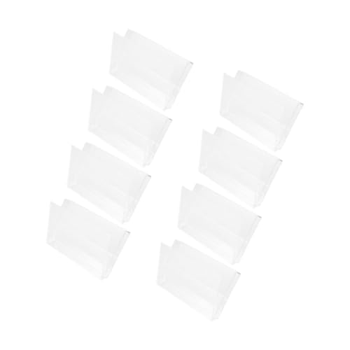 HANABASS Portable Cassette Tape Storage 8pcs Retro Cassette Box Holder for Collectors