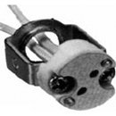 Extra Long Wires LVS-1-36 Halogen Lamp Socket with 36" Leads for G4, G5.3 & G6.35 Halogen Bi-Pin Light Bulbs ...