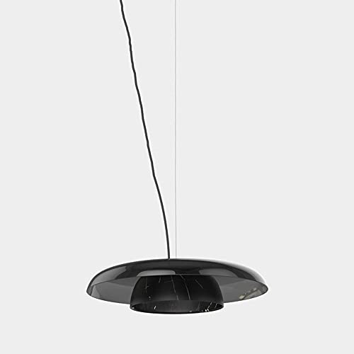 Lustre suspendu en marbre NAMFHZW Lampe E27 moderne luminaire de plafond pour table à manger