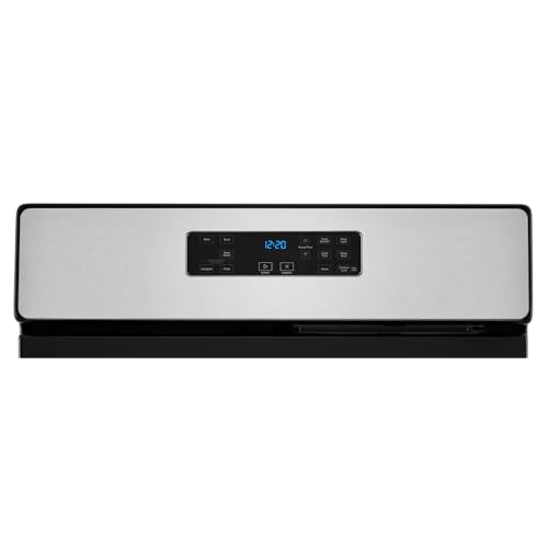 Whirlpool WFG320M0MS 30 Inch Freestanding Gas Range with 4 Sealed Burners, 5.1 cu. ft. Capacity, SpeedHeat™ Burners, Frozen Bake™, Sabbath Mode, Broiler Drawer, and Star-K Certified: Stainless Steel