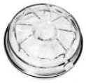 Stemco Hubcap-Hubo,Clear 640-0003