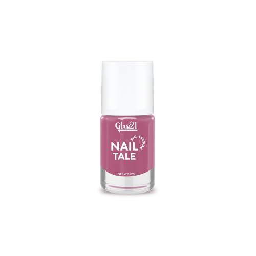 Image of Glam21 Nail Tale Nail Polish | Glossy Gel Finish | Rich Pigmentation | Chip Free | Quick Drying Formula | Long Lasting Nail Polish for Women | 9ml | Shade-36