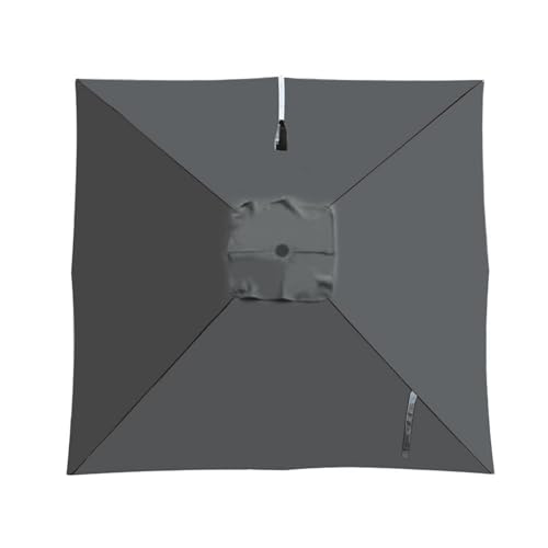 LIYI929GP Bâche De Rechange pour Parasol Déporté Carré 2.5 3 4.m 8 Baleines, Imperméable Tissu ProtectionUV, Toile Canopy Cover Auvent De Remplacement UPF...