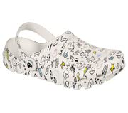 Skecherswomens Foamies Footsteps Oodles of Doodles Clog