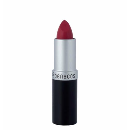 Benecos - natural beauty 93956 rossetto MAT - opaco - con olio di jojoba biologico e cera d'api biologica - wow! MATERASSINO