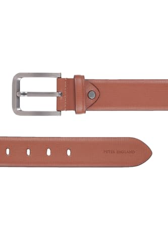 Image of Peter England Men's Leather Everyday Formal Belt