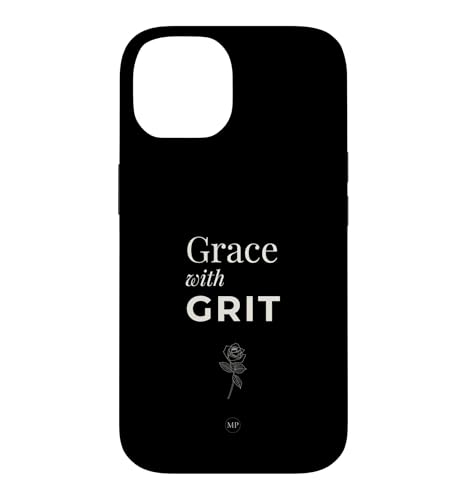 Grace with Grit ? �~�j�}���X�g�����G���p���[�����g���b�Z�[�W �X�}�z�P�[�X iPhone 14 �p