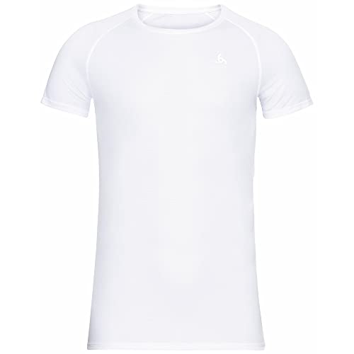 Odlo Camiseta Interior para Hombre, Manga Corta Active F-Dry Light I Camiseta Funcional I Ropa Interior Funcional Camiseta Deportiva de Manga Corta I Hombre
