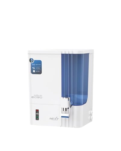 Image of AQUAFRESH 2090 Model Electric Ultra Filtration Based Gravity Water Filter | SMART LED Display | 10 L RO + UV + UF + TDS Water Purifier | Multi-Stage Filtration | White