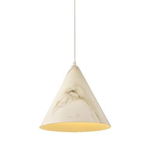 Lampe de suspension industrielle haut de gamme en métal minimaliste et câble ajustable