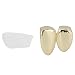 Kostium Rapera Cosplay Plated Gold Grills Zęby, Grille w Stylu Rapera na Zęby, Złota Dekoracja Zębów, Srebrna Klamra do Zębów Hip Hop, Zęby Grillz(Złoto)