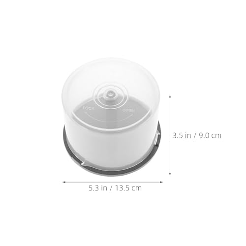 Caja de Almacenamiento para CD y Dvd para Escritorios de Oficina y Salones 3