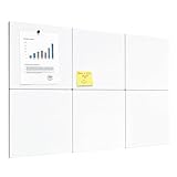 【自由自在な拡張性】マグネット対応のViVinホワイトボードは、最大90x60cmまで広がる30x30cmパネル6枚セット。家庭・オフィス・教室など、あらゆる空間で理想のサイズに組み替えられます。 【自由自在な拡張性】マグネット対応のViVinホワイトボードは、最大90x60cmまで広がる30x30cmパネル6枚セット。家庭・オフィス・教室など、あらゆる空間で理想のサイズに組み替えられます。 【傷つけずしっかり設置】軽量かつ耐久性に優れた高級ブリキ製。裏面四隅と中央のシリコンステッカーで壁にしっ...