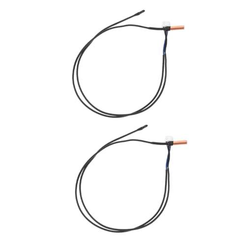 SOPOTUTU 2 De Temperatura De Aire Acondicionado Compatibles Con De Termistor Con Revestimiento De 5k. Sensor Térmico Hvac Sensible.