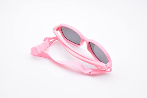 Flexible Polarized Baby Sunglasses for Infant and Toddler with Strap 0-24 Months4