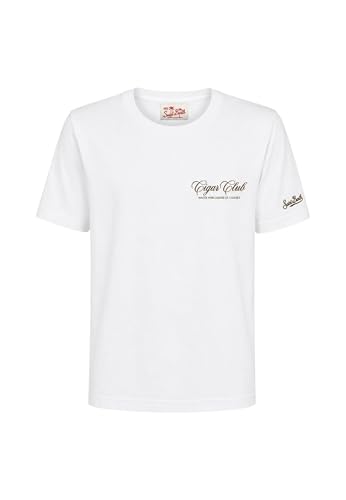 T-shirt en coton Saint Barth Mc2 PRL0002 : l'excellence masculine