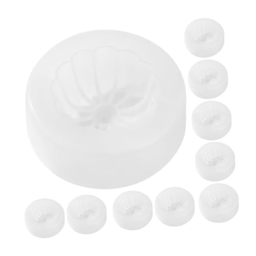 Amosfun 10 moldes de cocina antiadherentes al vapor para carne, frijoles rojos, herramienta educativa para hornear golosinas caseras y divertidas actividades de cocina