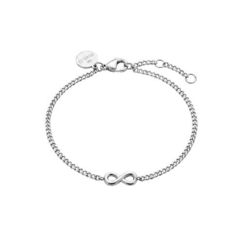 Purelei Tiny Infinity Armband (Silber) – Filigranes Damen Armband – Ansicht 1