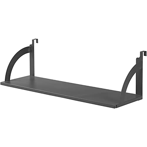 36"W Hanging Shelf, Black, for 1-3/4" Partition/Cubicle Panels - for use with Interion Partition Panels Only