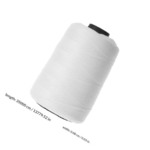 HOMSFOU línea de albañilería de hilo de algodón 0.8mm para trabajo de ladrillos y delineado de obra 350m rollo miniatura 2