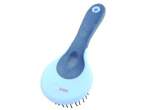 HySHINE Pro Groom Mane & Tail Brush - Grey/Pink