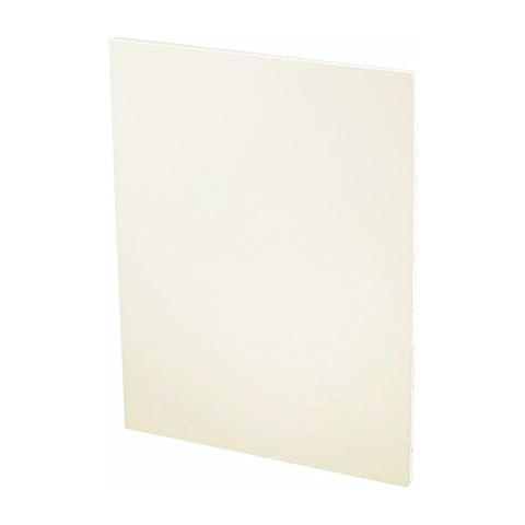 Berlioz Creations CJ6BI 2 Low Finishing panel High Gloss Ivory 60 x 1,6 x 70 cm Cover