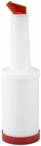 Red Liquor/Juice Pour Bottle - 1 Quartcs 12/1 ea