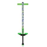 Flybar Pogo Stick for Kids, 40 to 80 Pounds, Perfect for Beginners, Easy Grip Foam Handles, Anti-Slip Foot Pegs, Outdoor Toys for Boys, Jumper Toys for Girls, Outside Toys for Kids (Jolt, Tie Dye)