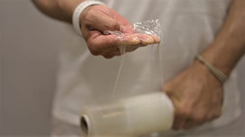 2 Pack 6 Inch X 1000 Ft Mini Stretch Wrap Film With Handle Packing Wrap, Plastic Wrap For Moving, Industrial Stretch Wrap Roll For Furniture Moving, Storing Food | Packing Shrink Wrap For Moving #TOP4